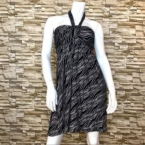 🍍  Empire Waist Halter Top Dress